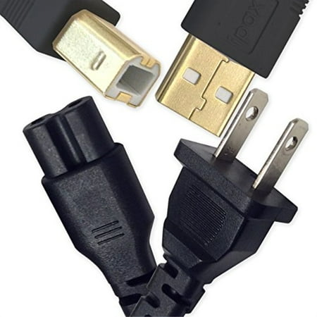 US AC Power Supply Cord Cable For HP Officejet Pro 6000 6968 6978 8600 8710